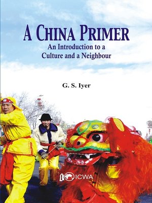 cover image of A China Primer